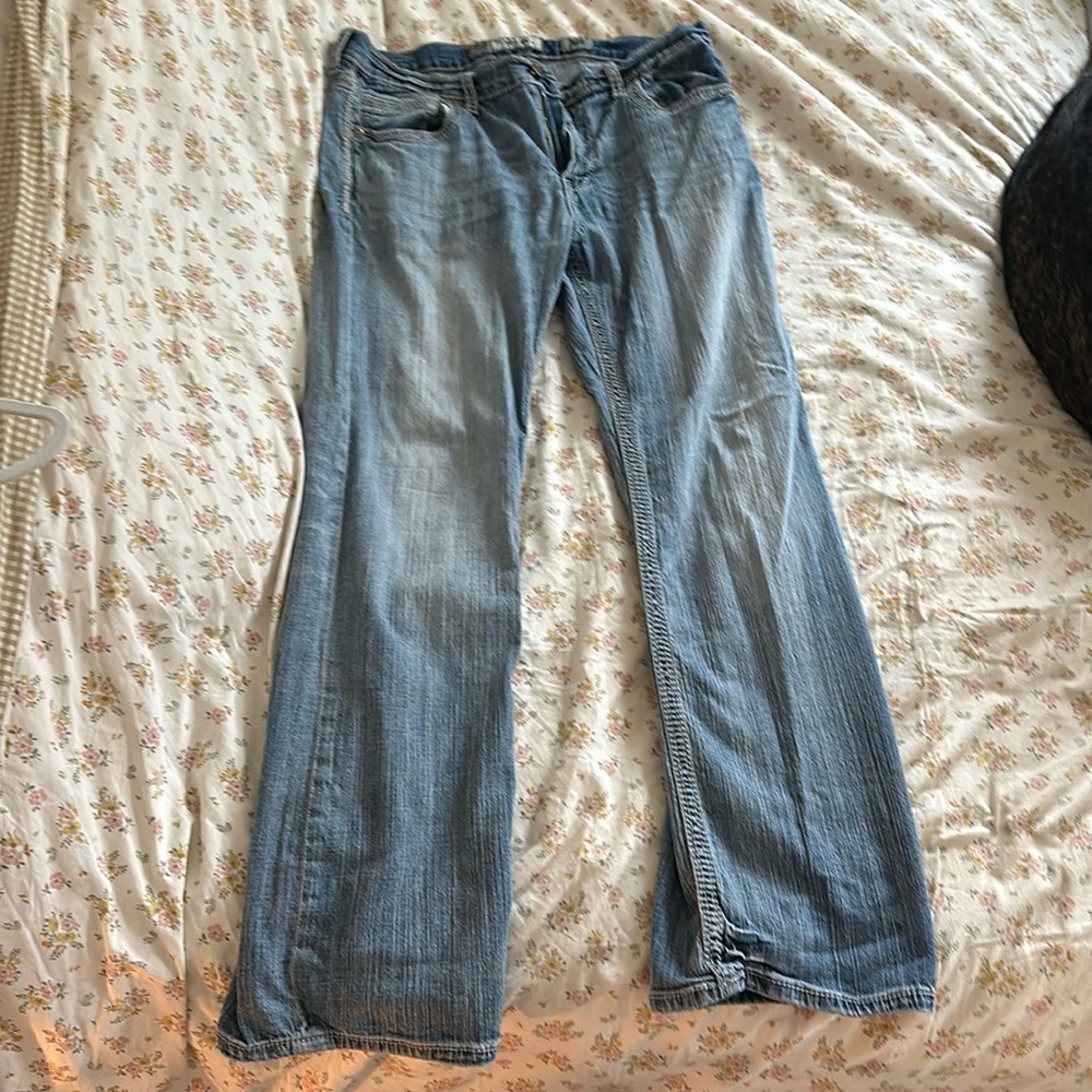 Men’s buckle jeans! My husband is cleaning out his closet!